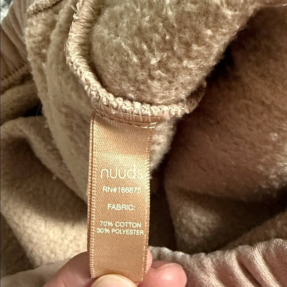 Nuuds Classic Sweatpants in Sand - Picture 4 of 7